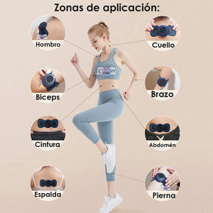 PACK MINI MASAJEADOR RECARGABLE + CONTROL EXTRA